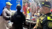 Policía Nacional despliega operativo masivo en mercado de Baracoa, Magangué