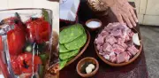Receta viral de costillas de cerdo con nopales en salsa roja conquista internet paso a paso