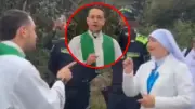 Sacerdote envía mensaje tras pelea con monjas en misa en Antioquia