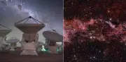 Telescopio Alma capta la imagen más extensa del centro galáctico y revela su composición molecular