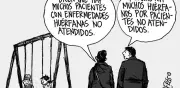Una triste reflexión sobre la realidad colombiana en las caricaturas