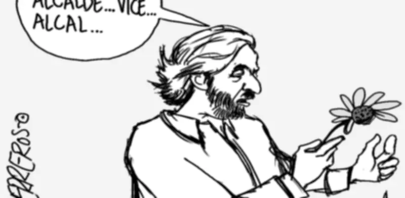 Caricatura de Oviedo critica situación política actual en Colombia