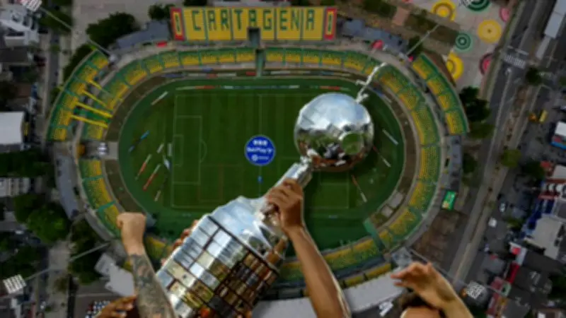 Cartagena se alista para recibir la Copa Libertadores en el estadio Jaime Morón León