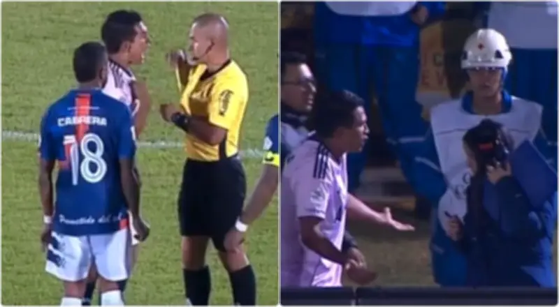 Mackalister Silva protagoniza expulsión inédita y se desahoga con reportera de Win Sports