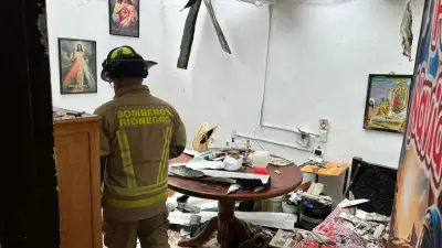 Adulto mayor herido tras incendio por acumulación de gas en vivienda de Rionegro, Antioquia