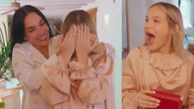 Andrea Valdiri sorprende a su hija Isabella con lujoso reloj Cartier por sus 15 años