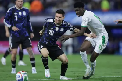 Argentina vence 2-1 a Mauritania en amistoso con Messi en la segunda mitad