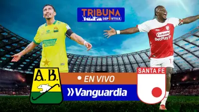 Atlético Bucaramanga y Santa Fe se miden en crucial duelo por clasificación a los ocho