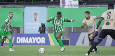 Atlético Nacional se recupera con victoria sobre Águilas Doradas y escala en la Liga BetPlay