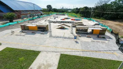 Barrancabermeja inaugura skatepark con murales que celebran la identidad local