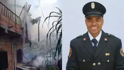 Bombero fallece y dos más resultan heridos combatiendo incendio en Medellín