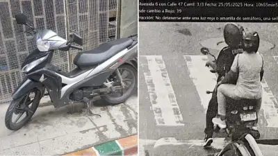 Cali anula 33 multas de tránsito tras denuncia por falsedad marcaria en motocicletas