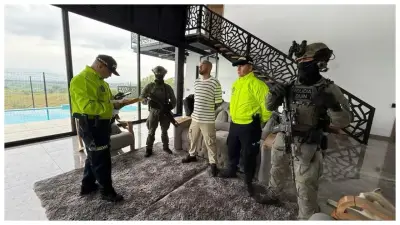 Capturan a alias 'Cakin', cabecilla de 'Los Flacos', tras consejo de seguridad en Cartago, Valle