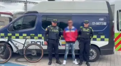Capturan a joven de 21 años por hurto de bicicleta en Transmilenio de Bogotá