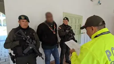 Capturan en Tunja a 'Bola 8', cabecilla del Ejército Gaitanista con más de una década de crimen