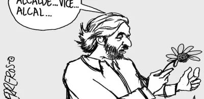 Caricatura de Oviedo critica situación política actual en Colombia