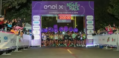 Carrera nocturna Enel X Night Race 10K en Bogotá: cierres viales y rutas alternativas