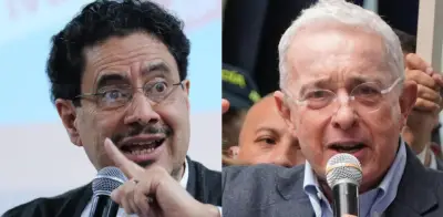 Cepeda y Uribe se enfrentan por el voto de centro en campaña presidencial