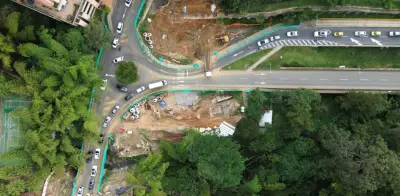 Cierre total en Carrera 35 de El Poblado: Obras clave para intercambio vial en Medellín