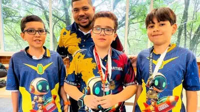 Cinco estudiantes antioqueños representarán a Colombia en competencias internacionales de robótica