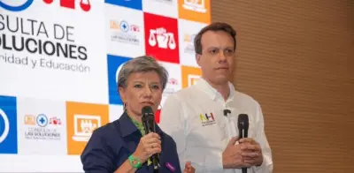 Claudia López confirma a Leonardo Huerta como su fórmula vicepresidencial para las elecciones