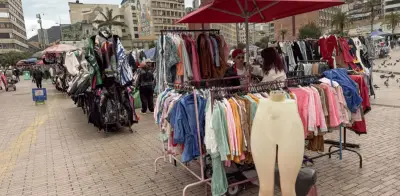 Comerciantes de San Victorino lanzan campaña contra Temu y Shein por caída del 40% en ventas