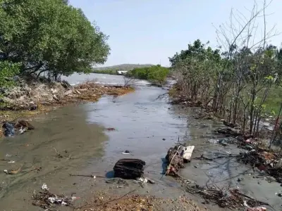 Comunidad de Loma de Arena en Santa Catalina denuncia crisis por erosión costera y frente frío
