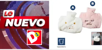 D1 lanza bolsas de agua caliente para aliviar cólicos menstruales y dolores musculares por menos de $20.000