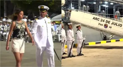 Designación de Antonella Petro como madrina de patrullera naval genera debate en Colombia