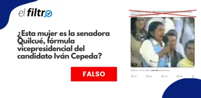 Desmienten video viral: persona que felicita a Uribe no es Aída Quilcué, fórmula de Cepeda