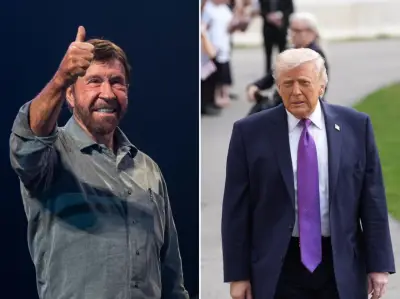 Donald Trump lamenta desde la Casa Blanca el fallecimiento de Chuck Norris a los 86 años