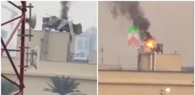 Dron impacta embajada de EE.UU. en Bagdad provocando incendio en medio de escalada bélica