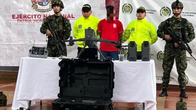 Ejército incauta dron de última tecnología del ELN valorado en 70 millones de pesos