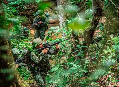 Ejército rescata a seis hermanos que huían del reclutamiento de disidencias en selva del Caquetá