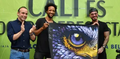 El arte urbano de Cali se potencia con la visita de J Balvin al Barrio Obrero