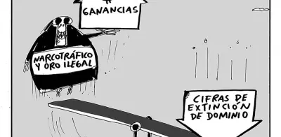 El Ascenso y la Caída: Una Mirada a la Política Colombiana en Caricaturas