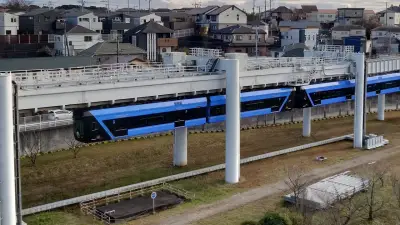 El Chiba Urban Monorail: el tren colgante de Japón que desafía la gravedad