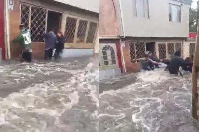Emergencia en Facatativá por desbordamiento de quebradas tras intensas lluvias