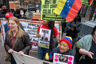 Enfrentamientos en Nueva York por comparecencia de Nicolás Maduro ante la justicia estadounidense