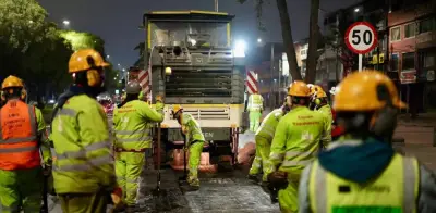 Equipo Tapahuecos de Bogotá supera el millón de metros cuadrados de vías reparadas