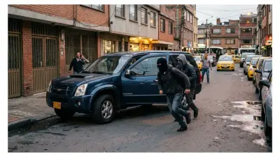 Escolta de la UNP frustra robo de camioneta en Kennedy con intercambio de disparos