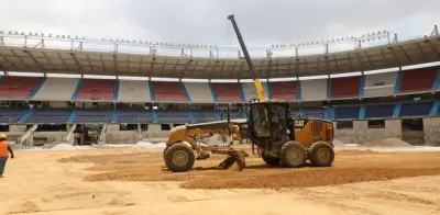 Estadio Metropolitano inicia siembra de césped híbrido para la Copa Suramericana 2026