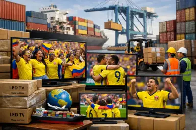Fiebre mundialista dispara importaciones de televisores en Colombia durante enero de 2026