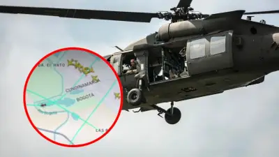 Fuerte regaño de controladora a helicóptero del Ejército en Bogotá: ¿Qué está haciendo?