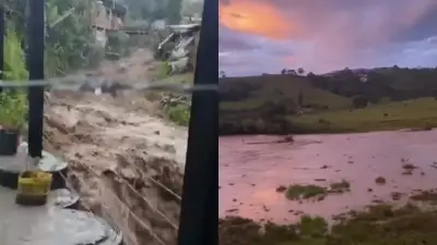 Fuertes lluvias causan inundaciones y emergencias en el Eje Cafetero