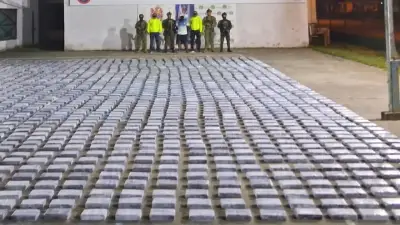 Golpe al Clan del Golfo: incautan más de dos toneladas de cocaína en Acandí, Chocó