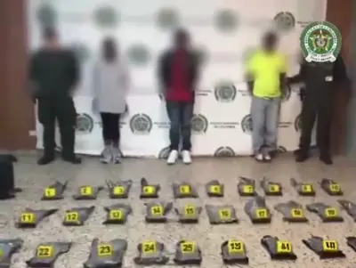 Golpe al narcotráfico en El Dorado: incautan 60 kilos de marihuana y capturan a 5 personas