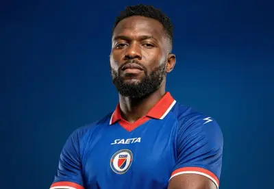 Haití presenta su camiseta mundialista con diseño histórico fabricado por empresa colombiana