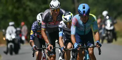 Harold Tejada brilla en la París-Niza: gana etapa 6 con ataque final y Daniel Felipe Martínez mantiene podio