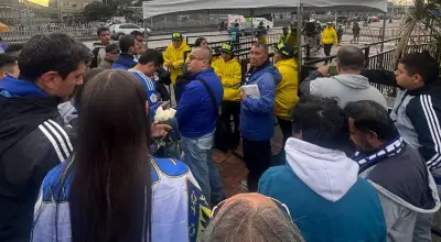 Hinchas de Millonarios quedaron fuera del estadio por falla en servicio de agua